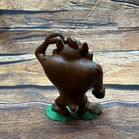 Vintage 1994 Applause Looney Tunes Taz Tasmanian Devil PVC Figure Confused - Picture 3 of 6